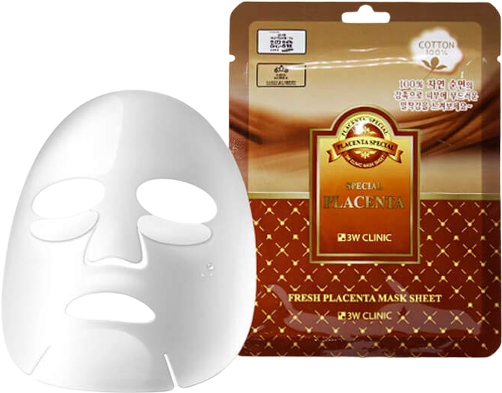 Mijin Care Daily Dewy Placenta mask pack Маска тканевая с плацентой