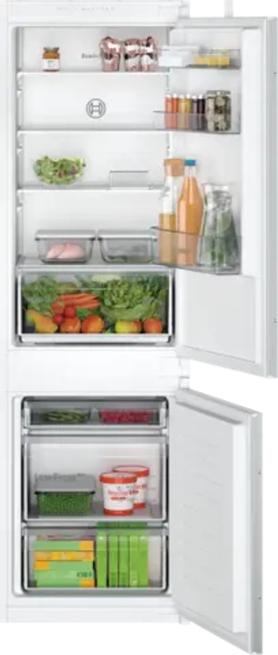 Встраиваемый двухкамерный холодильник Bosch KIV 865 SF0