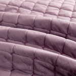 Велюровое покрывало ромб OVF002