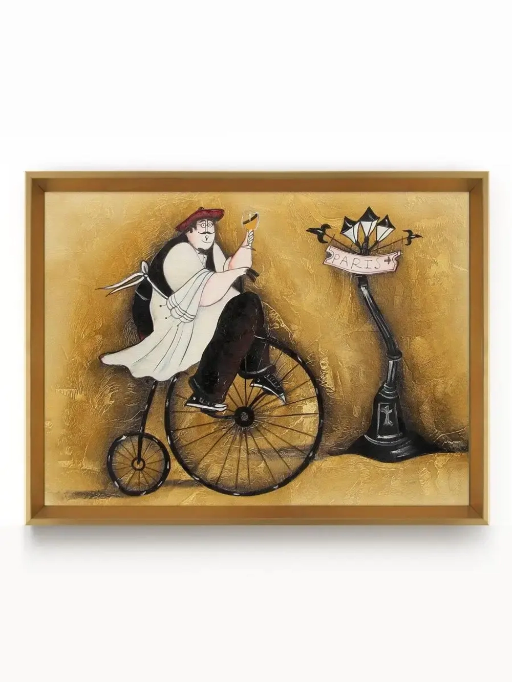 Картина настенная в багетной раме "Повар" 42*32 см