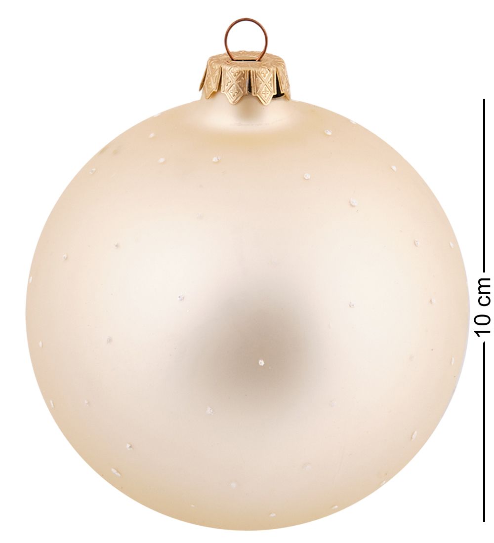 Элита НФШ-1682 Ел.украшение Шар «Дети на коньках» 100 мм