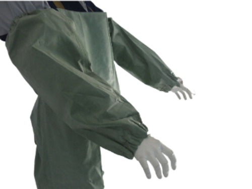 Нарукавники прорезиненные (БЦК), зеленый (пара)