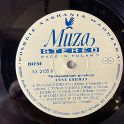 Винтажная виниловая пластинка LP Anna German Анна Герман, Niezapomniane Przeboje Anny German (Польша 1983)