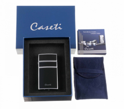 Зажигалка Caseti сигарная турбо, черная CA438-1