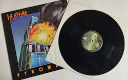 Винтажная виниловая пластинка LP Def Leppard Pyromania (Holland 1983)