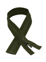 Застежка молния т-4. 85см хаки