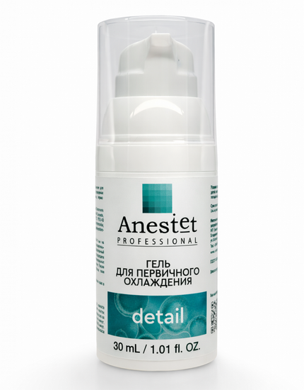 Гель для первичного охлаждения "DETAIL" ТМ Anestet | Анестет "первичка"
