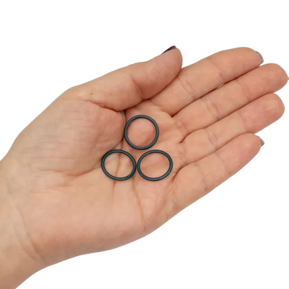 Кольцо для бретели изумруд 15 мм