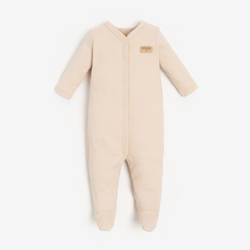 Комбинезон детский цв.бежевый, рост 68-74 см (MINAKU)