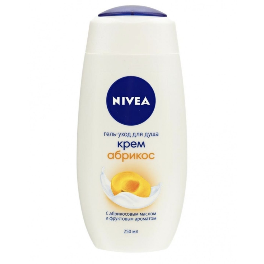 Гель-уход для душа Nivea Крем и Абрикос 250 мл