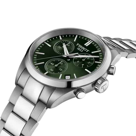 Tissot T150.417.11.091.00 мужские часы PR100 вблизи