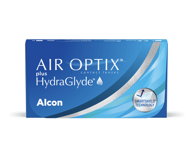 Ежемесячные контактные линзы Air Optix plus HydraGlyde (уп. 6 линз)