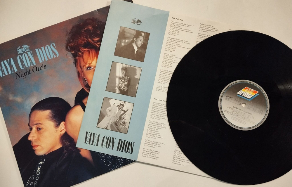 Винтажная виниловая пластинка LP Vaya Con Dios Night Owls (Germany 1990)