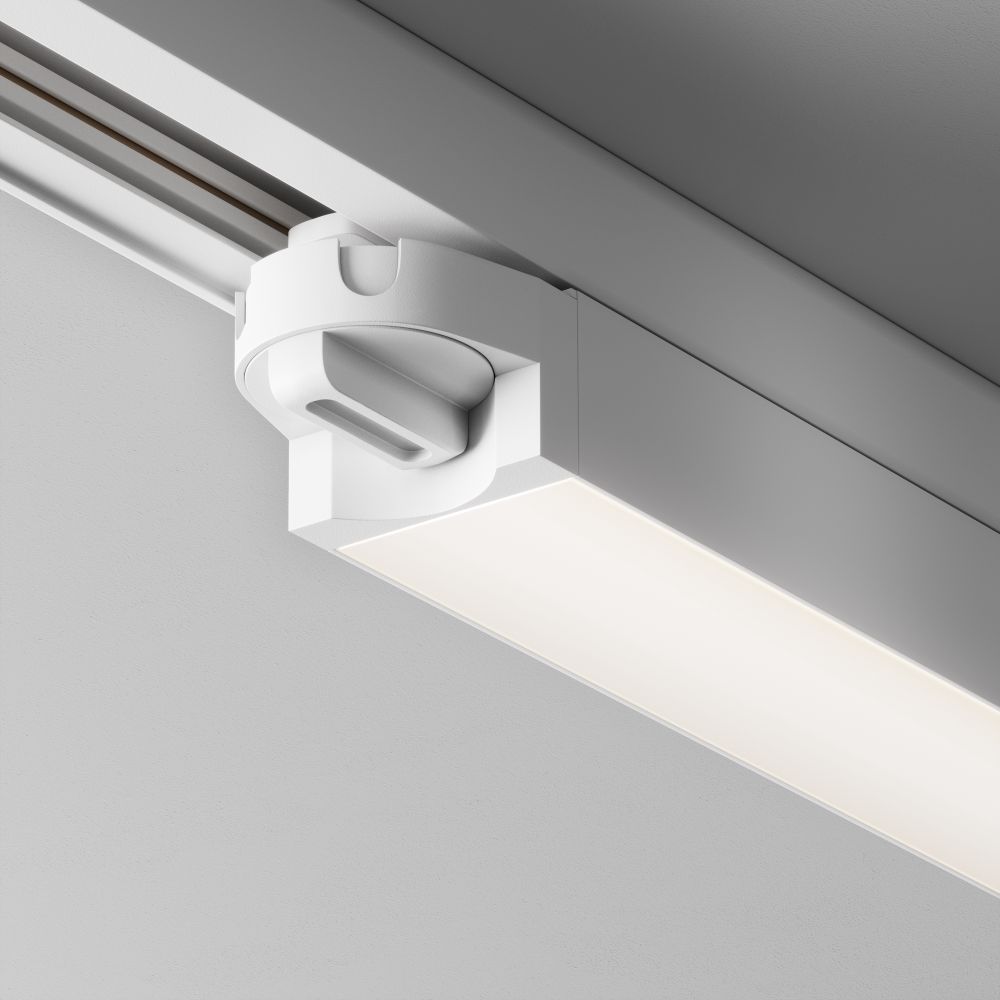 Трековый однофазный светодиодный светильник Maytoni Unity BASIS TR000-1-24W4K-W