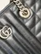 Маленькая сумка-тоут Gucci GG Marmont черный