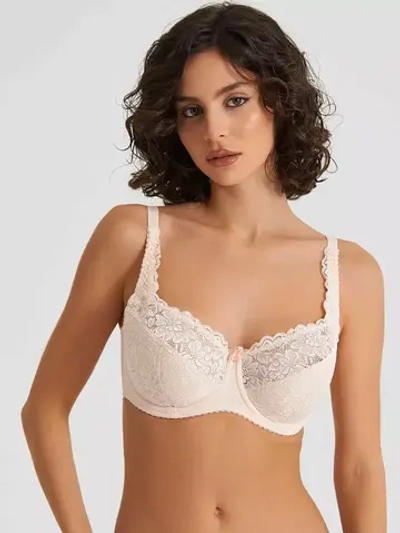 Бюстгальтер Полупоролоновая чашка Молоко Прибалтика