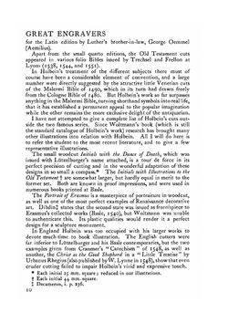 Hans Holbein the younger. His Old Testament illustrations Dance of death and other woodcuts | Hind Arthur Mayger