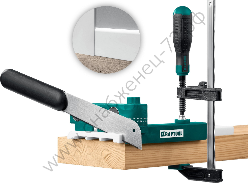 KRAFTOOL UNIVERSAL 12 углов (15°-180°), Многопозиционное поворотное стусло с магнитной направляющей (15388)