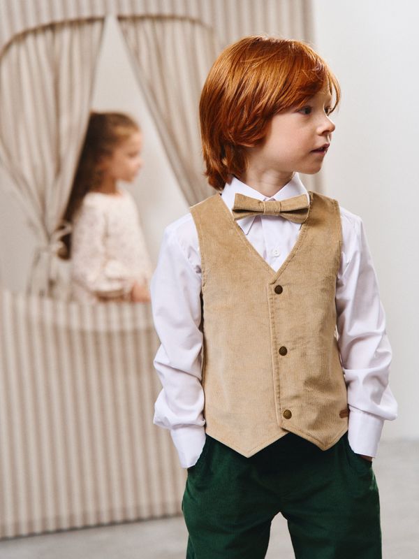 Жилет вельветовый 