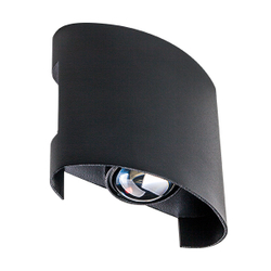 343017 Светильник GEMMA 2х1W LED 220LM G ЧЕРНЫЙ 4000K IP65