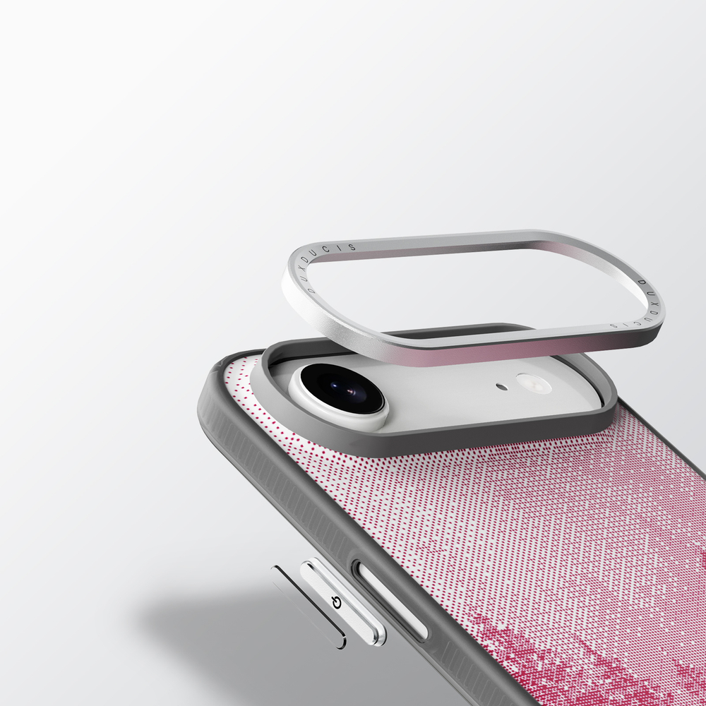 Чехол с MagSafe красного цвета для iPhone Air, серия Moro Series Magnetic от Dux Ducis