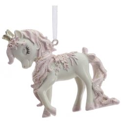 GAEM Фигурка декоративная подвесная "Лошадка", L8 W2,5 H7,5 см, 2в.