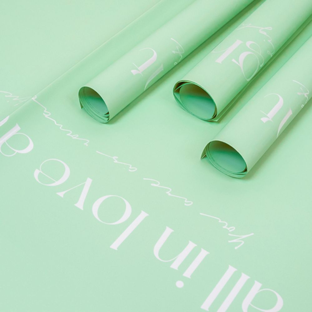 ЛИСТ &quot;С первого взгляда&quot; 58*58/10шт МЯТА