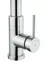 Смеситель для кухни высокий с выдвижным изливом WONZON & WOGHAND WW-422903-CR хром