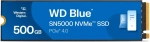 Твердотельный накопитель 500GB SSD WD BLUE SN5000 M.2 2280 NVMe 4.0 R5000MB/s W4000MB/s WDS500G4B0E
