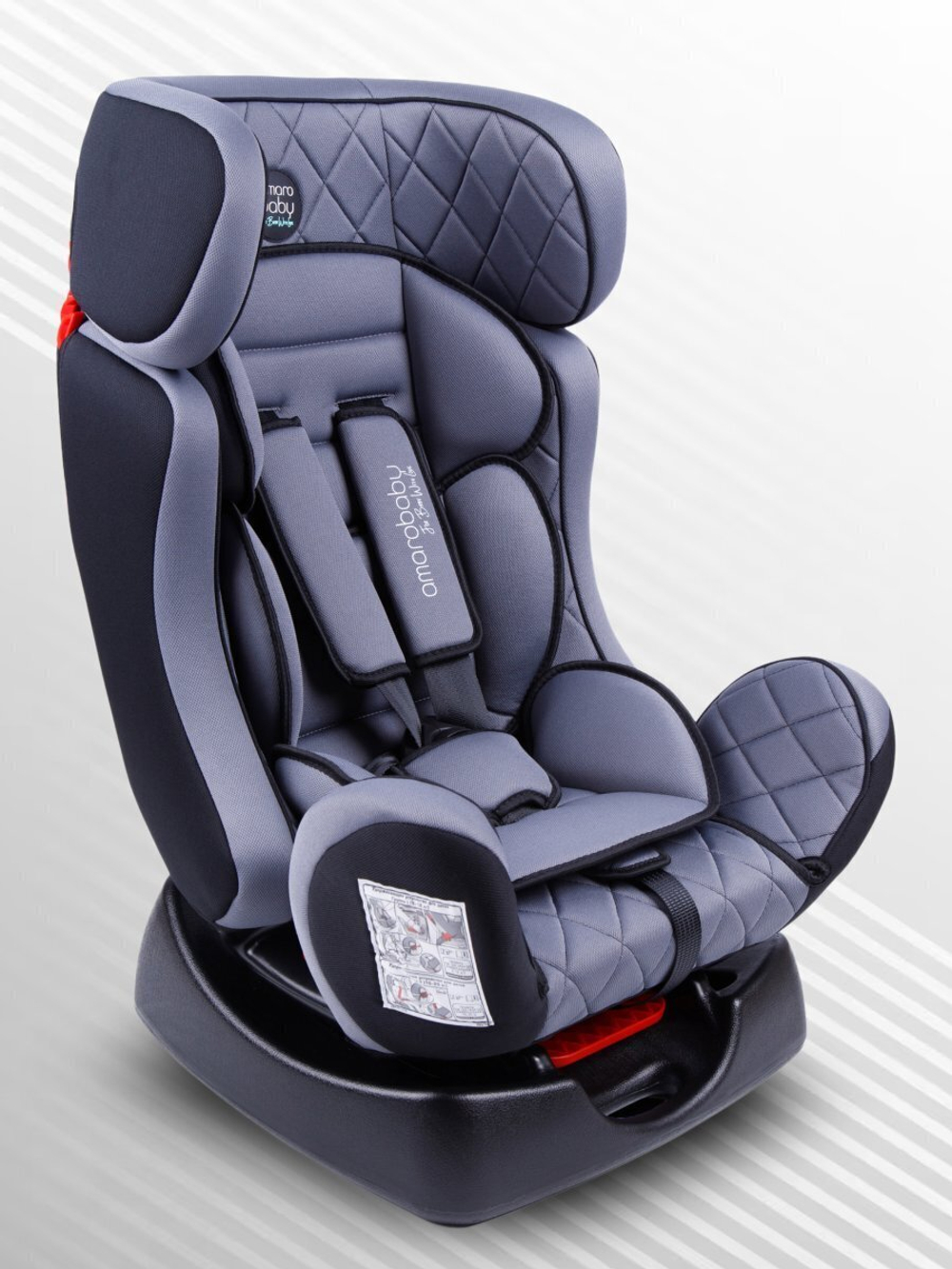Автокресло детское AMAROBABY Professional, группа 0+/I/II
