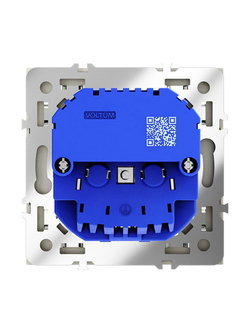 Розетка 1-м СП S70 16А с USB A+A с заземл. защ. шторки механизм сталь Voltum VLS040405