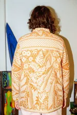 Куртка Soeurs с Вышивкой на Маленьком Кармане / Petrol Jacket оранжевая