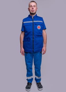 Жилет утепленный мужской Скорая помощь MedicLine