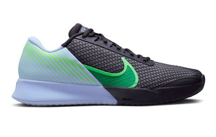 Мужские кроссовки теннисные Nike Zoom Vapor Pro 2 - небесный, серый, зеленый