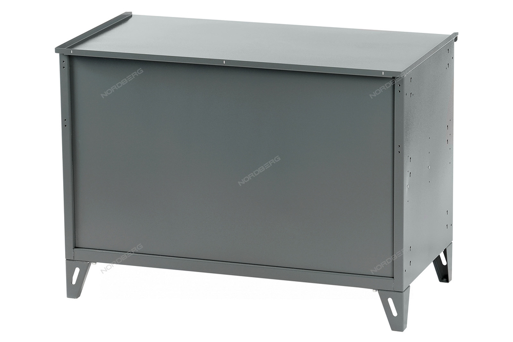 NORDBERG (NW207) Верстак слесарный 2-х тумбовый, 7 ящиков