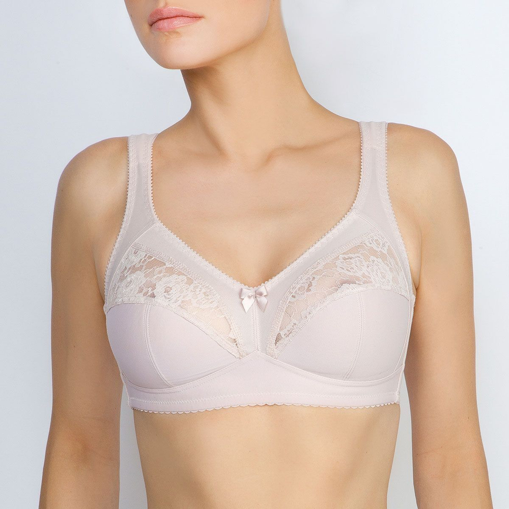 Бескаркасный бюстгальтер с мягкой чашкой (Размер: 85E) (Цвет: фиолетовый)