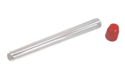 Пробирка 11 мл круглодонная (цилиндрическая), 16х100 мм, стерильная, с пробкой