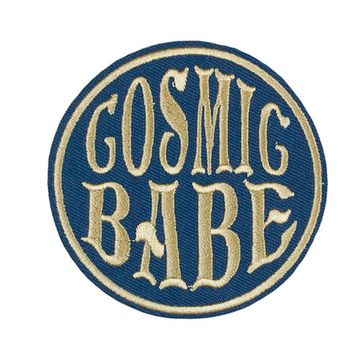 Нашивка термоаппликация на одежду и на рюкзак. Cosmic Baby