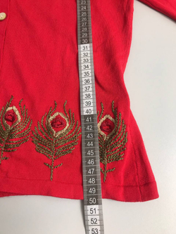 Джемпер Wool Street с вышивкой 44 размер