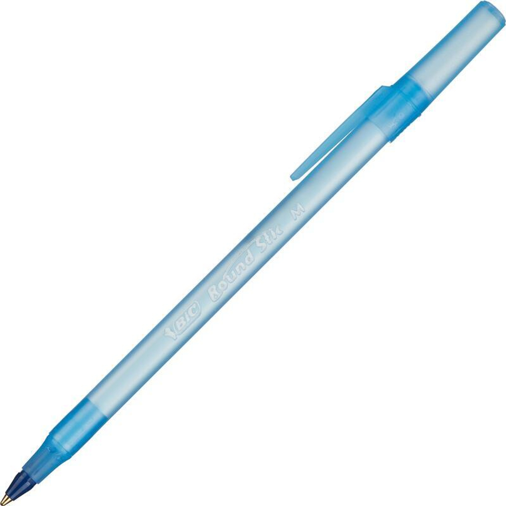 Ручка шариковая Bic "Round Stic", синяя, 1мм., масляная