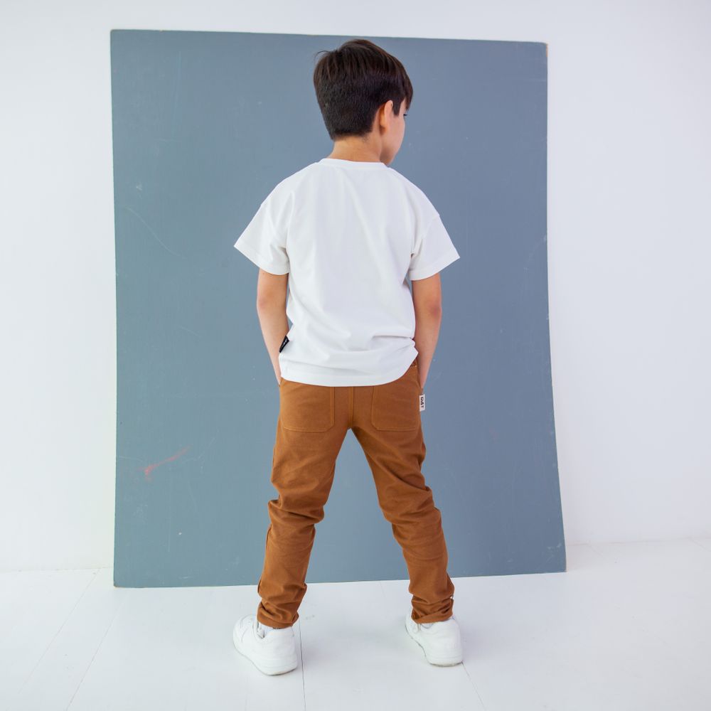 Футболка базовая "Молоко" подростковая