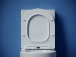 Унитаз напольный Ceramica Nova Metropol CN4001T белый, с крышкой микролифт, с бачком, безободковый, слив-торнадо