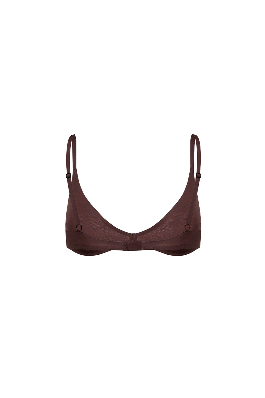 Топ на бретелях INVISIBLE Шоколад