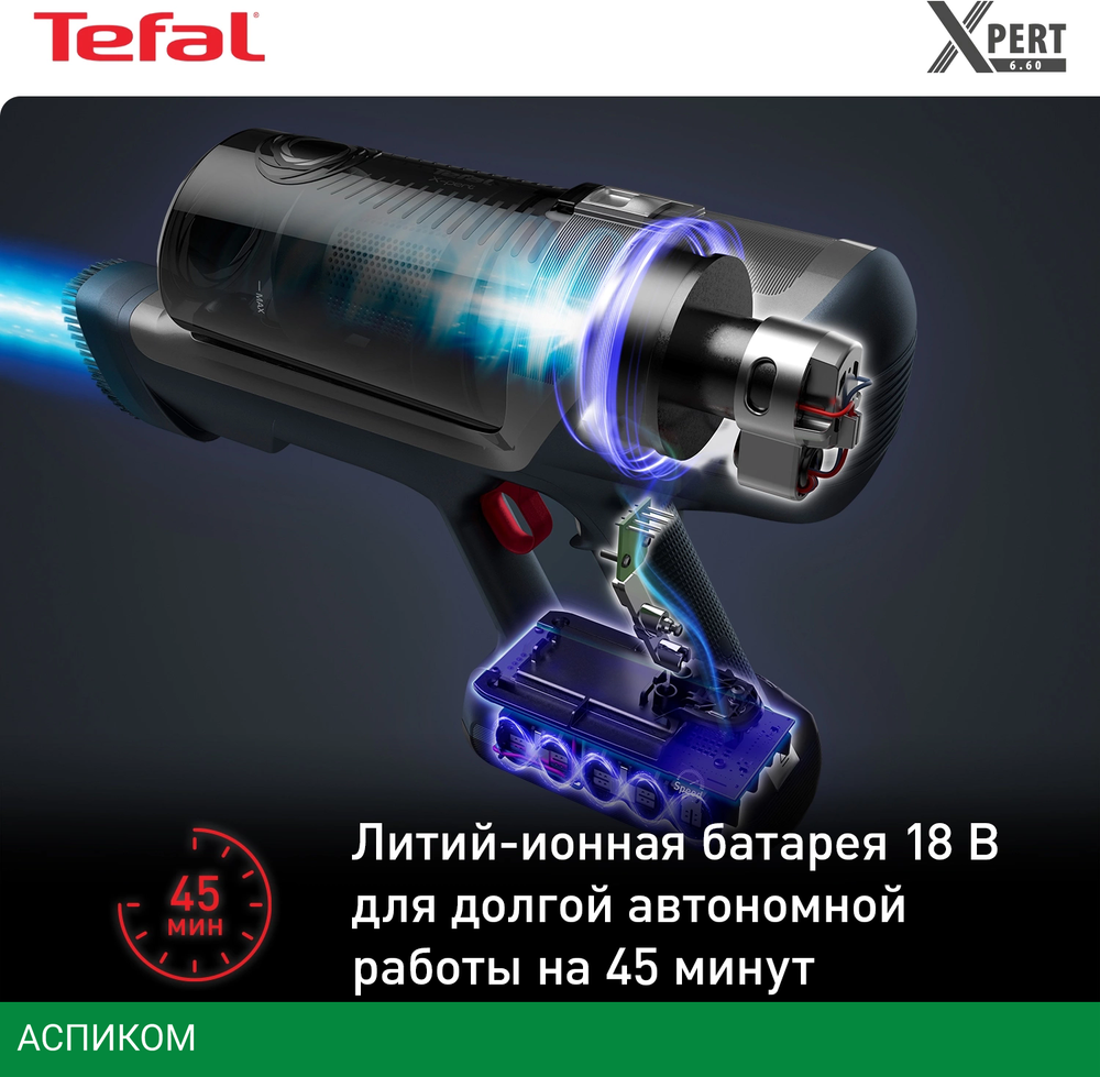 Пылесос Tefal X-pert 6.60 Allergy (TY6838WO)