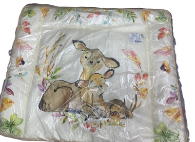 Матрасик для пеленания младенцев непромокаемый "Оленята" размер 80*67 см