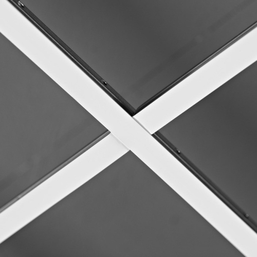 Панель потолочная Ecophon Focus A Т24 черный Dark Diamond 600х600х20 мм