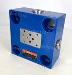 LFA50GWA-7X/ - Крышка для логического клапана, типоразмер Ду50 функционал - GWA = крышка со встроенным клапаном "ИЛИ" под установку распределителя Ду6, три выхода X, Z1 и Y, внешний канал X - нет, уплотнение NBR