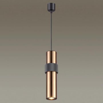 4739/5L L-VISION ODL20 473 золотой/черный Подвес GU10 5W 220V AFRA