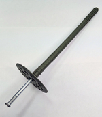 10х180 IZM дюбель + ГВОЗДЬ (1+2) для изоляц. материалов (50 шт.)