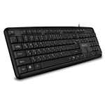 Клавиатура SVEN KB-S230 чёрная (104кл, каб. 2м) &lt;SV-018399&gt;